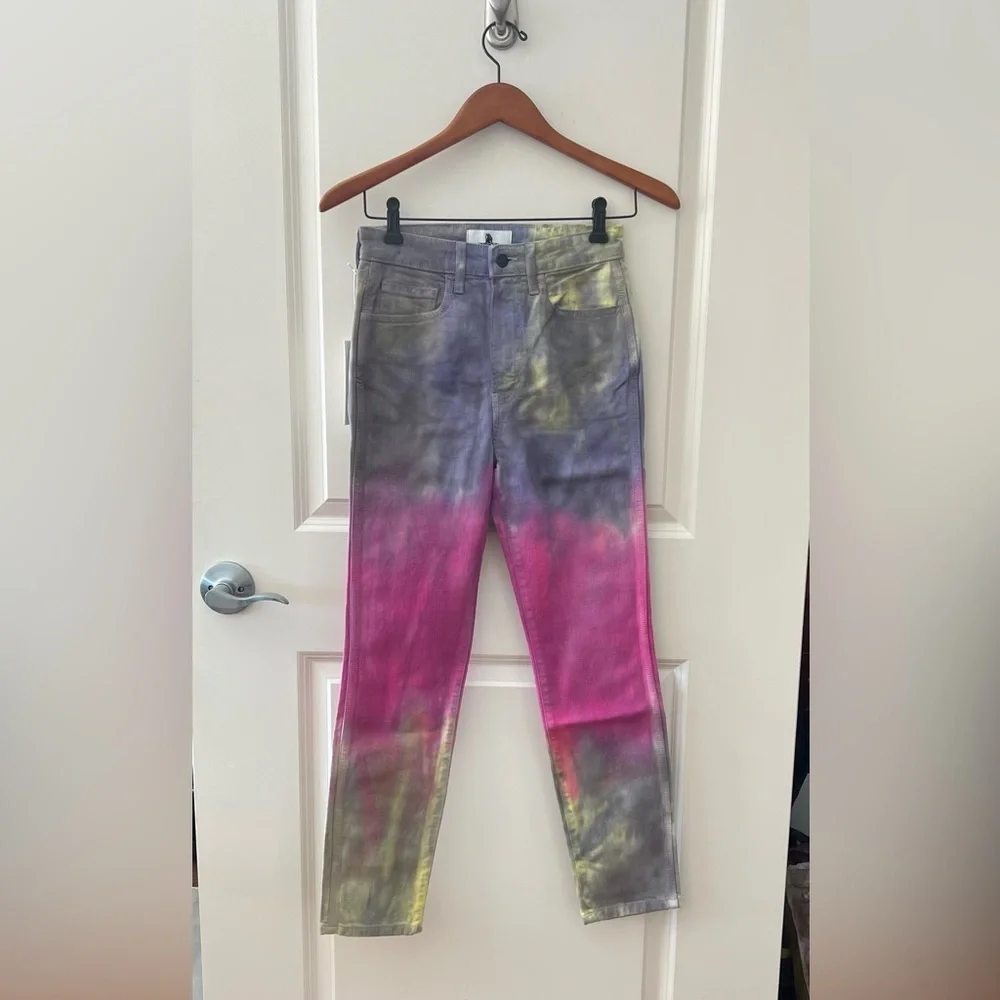 Jordache Cosmic Dye Vintage Crop Jean NWT Size 26